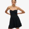 50S Lace Bandeau Mini Dress