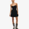 50S Lace Bandeau Mini Dress