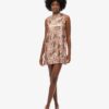 A-Line Sl Sequin Mini Dress