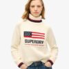 Americana Roll Neck Knit Jumper