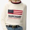 Americana Roll Neck Knit Jumper