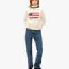 Americana Roll Neck Knit Jumper