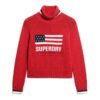Americana Roll Neck Knit Jumper