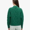 Aran Cable Knit Polo Jumper