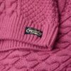 Aran Cable Knit Polo Jumper