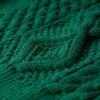 Aran Cable Knit Polo Jumper