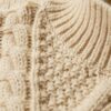 Aran Cable Knit Polo Jumper
