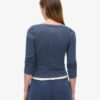 Athletic Button Down Long Sleeve Top