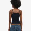 Athletic College Graphic Rib Cami Top