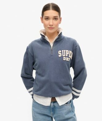 Athletic Essentials Applique Half Zip Sweatshirt