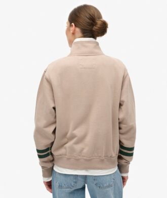 Athletic Essentials Applique Half Zip Sweatshirt