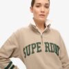 Athletic Essentials Applique Half Zip Sweatshirt