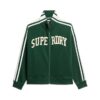 Athletic Essentials Applique Loose Zip Track Top