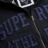Athletic Essentials Applique Loose Zip Track Top
