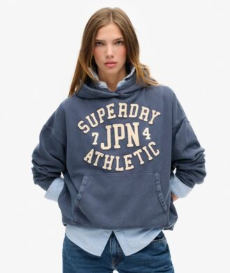 Athletic Essentials Applique Oversized Hoodie