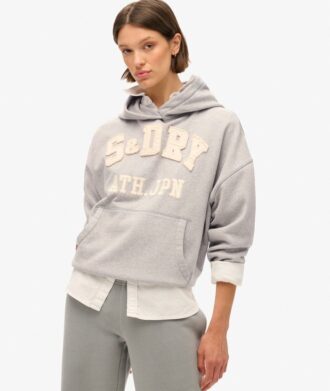 Athletic Essentials Applique Oversized Hoodie