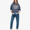 Athletic Essentials Applique Oversized Hoodie