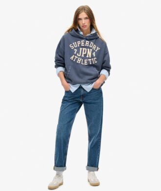 Athletic Essentials Applique Oversized Hoodie