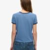Athletic Essentials Beach Graphic Ringer T-Shirt