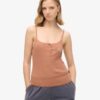 Athletic Essentials Button Down Cami Top