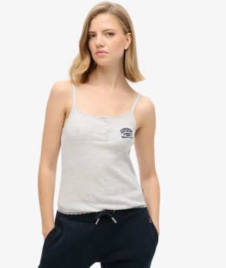 Athletic Essentials Button Down Cami Top