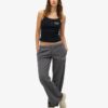 Athletic Essentials Embroidered Button Cami Top