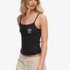 Athletic Essentials Embroidered Button Cami Top