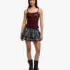 Athletic Essentials Embroidered Button Cami Top
