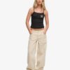 Athletic Essentials Embroidered Button Cami Top