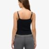 Athletic Essentials Embroidered Button Cami Top