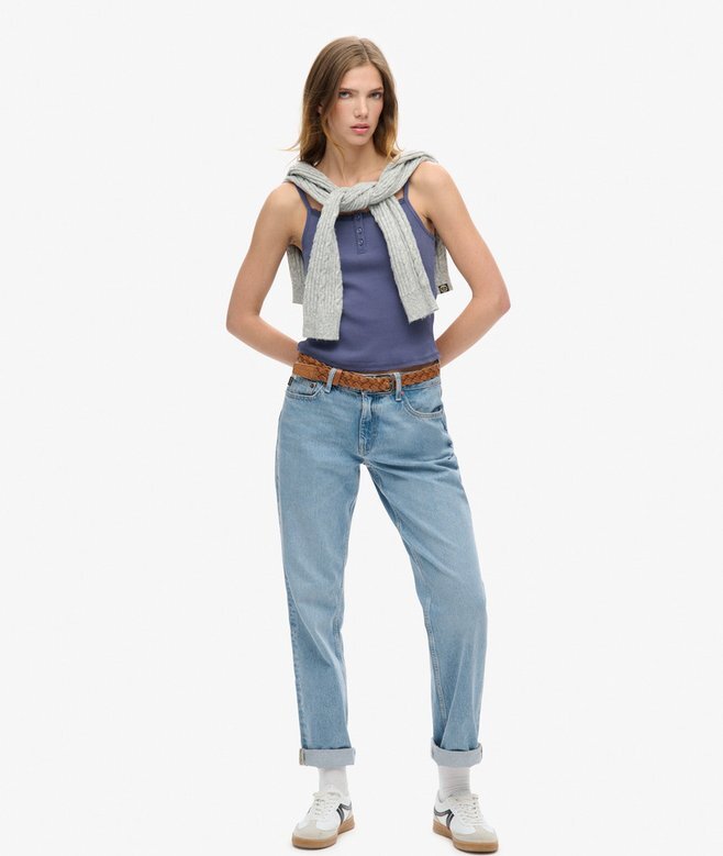 Athletic Essentials Graphic Button Cami Athletic Essentials Graphic Button Cami