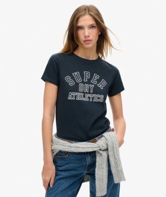 Athletic Essentials Graphic Fitted T-Shirt