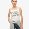 Athletic Essentials Graphic Pointelle Cami Top