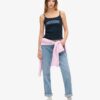 Athletic Essentials Graphic Pointelle Cami Top
