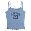 Athletic Essentials Graphic Pointelle Cami Top