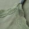 Athletic Essentials Lace Trim Cropped Cami Top