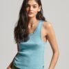 Athletic Essentials Lace Trim Vest Top