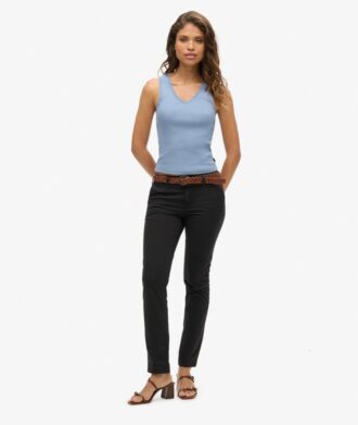 Athletic Essentials Lace Trim Vest Top