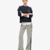 Athletic Essentials Loose Crop Crew Sweatshirt
