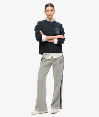 Athletic Essentials Loose Crop Crew Sweatshirt