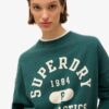 Athletic Essentials Oversized Printed Sweatshirt
