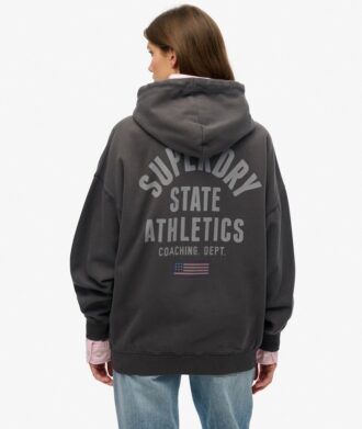 Athletic Essentials Oversized Zip Hoodie