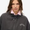 Athletic Essentials Oversized Zip Hoodie