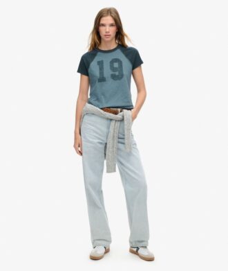 Athletic Essentials Raglan Fitted T-Shirt