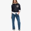 Athletic Essentials Relaxed Crop Zip-Hoodie