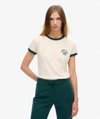 Athletic Essentials Ringer Fitted T-Shirt