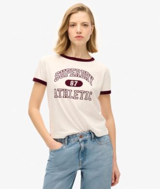 Athletic Essentials Ringer Fitted T-Shirt