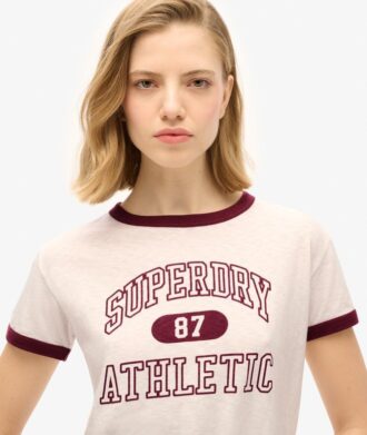 Athletic Essentials Ringer Fitted T-Shirt