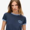 Athletic Essentials Ringer Fitted T-Shirt