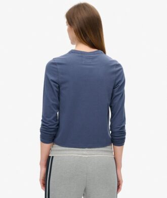 Athletic Essentials Ringer Slim Long Sleeved Top